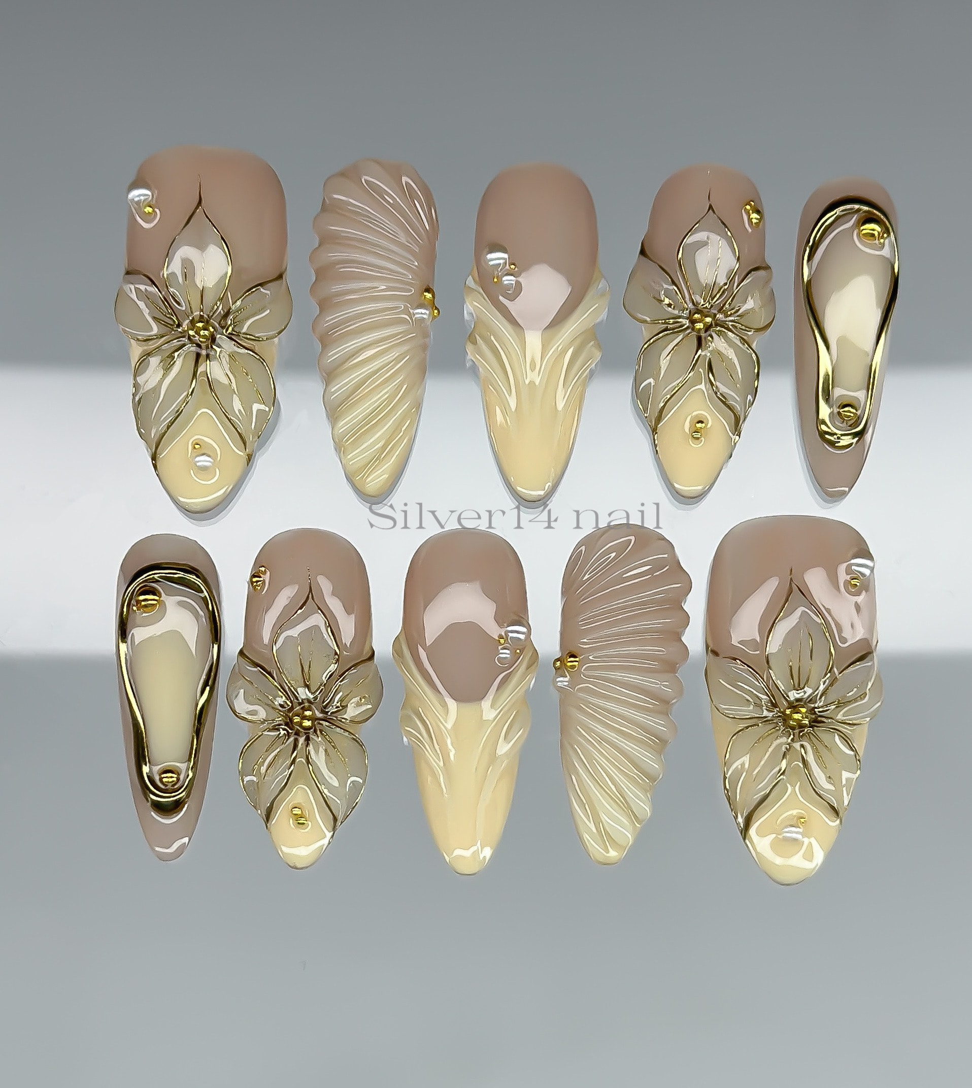 Golden Petal Elegance (2)
