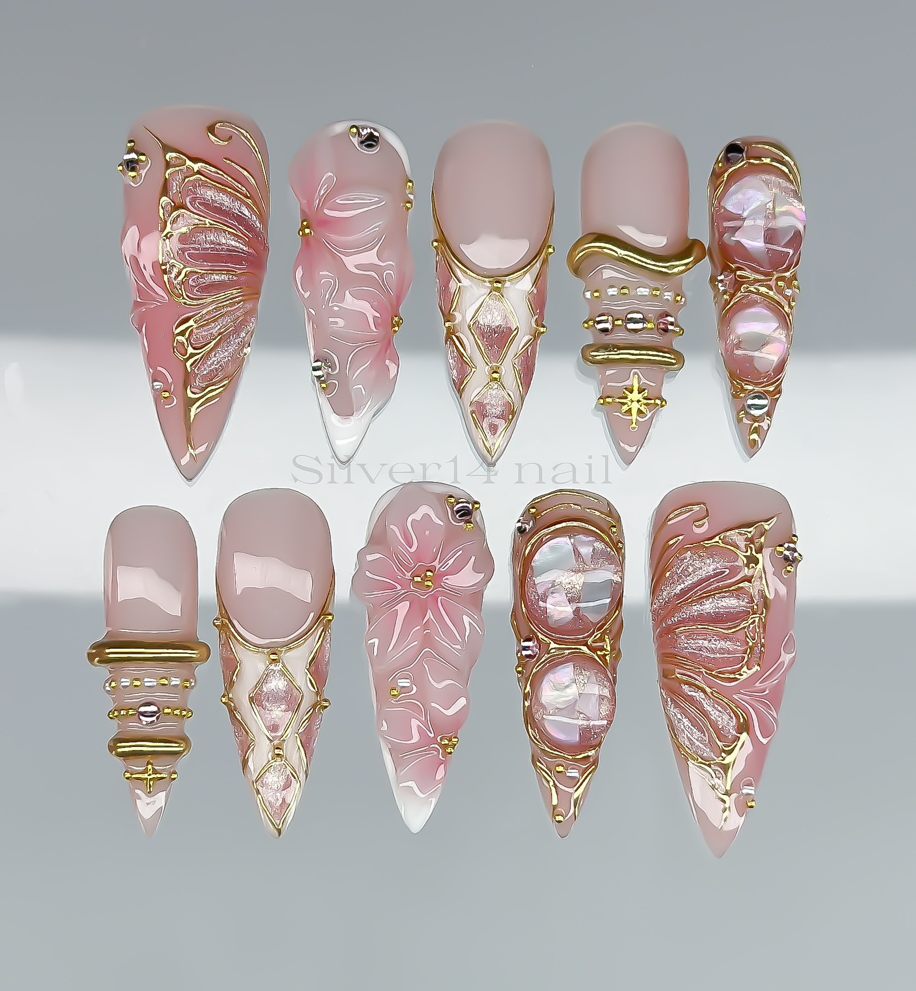 Gilded Butterfly Elegance (10)