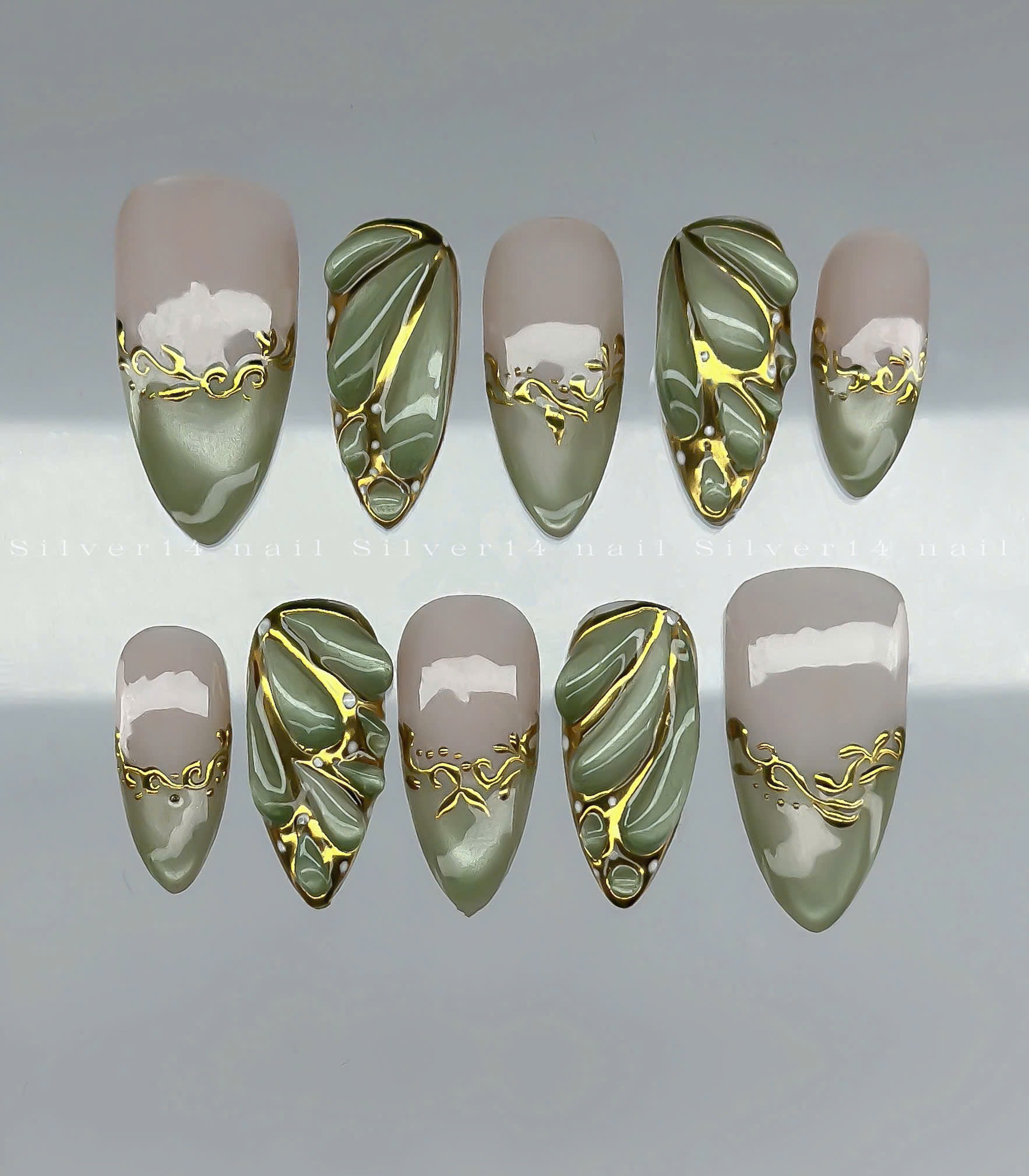 Olive Marble Luxe (157)